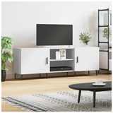 TV Cabinet White 150x30x50 cm Engineered Wood