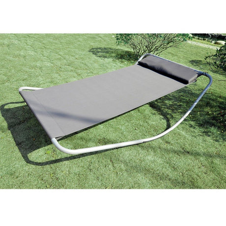 Outdoor Rocking Bed Hammock-Grey