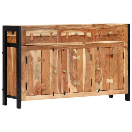 Sideboard 120x35x76 cm Solid Mango Wood