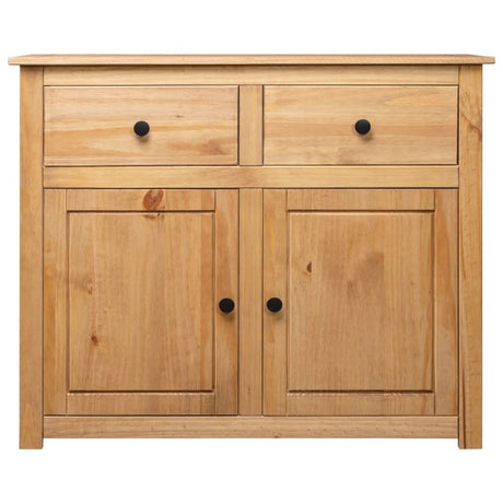 Sideboard 93x40x80 cm Solid Pinewood Panama Range