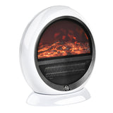 Free standing Electric Fireplace Flame Effect Rotatable Overheating Protection