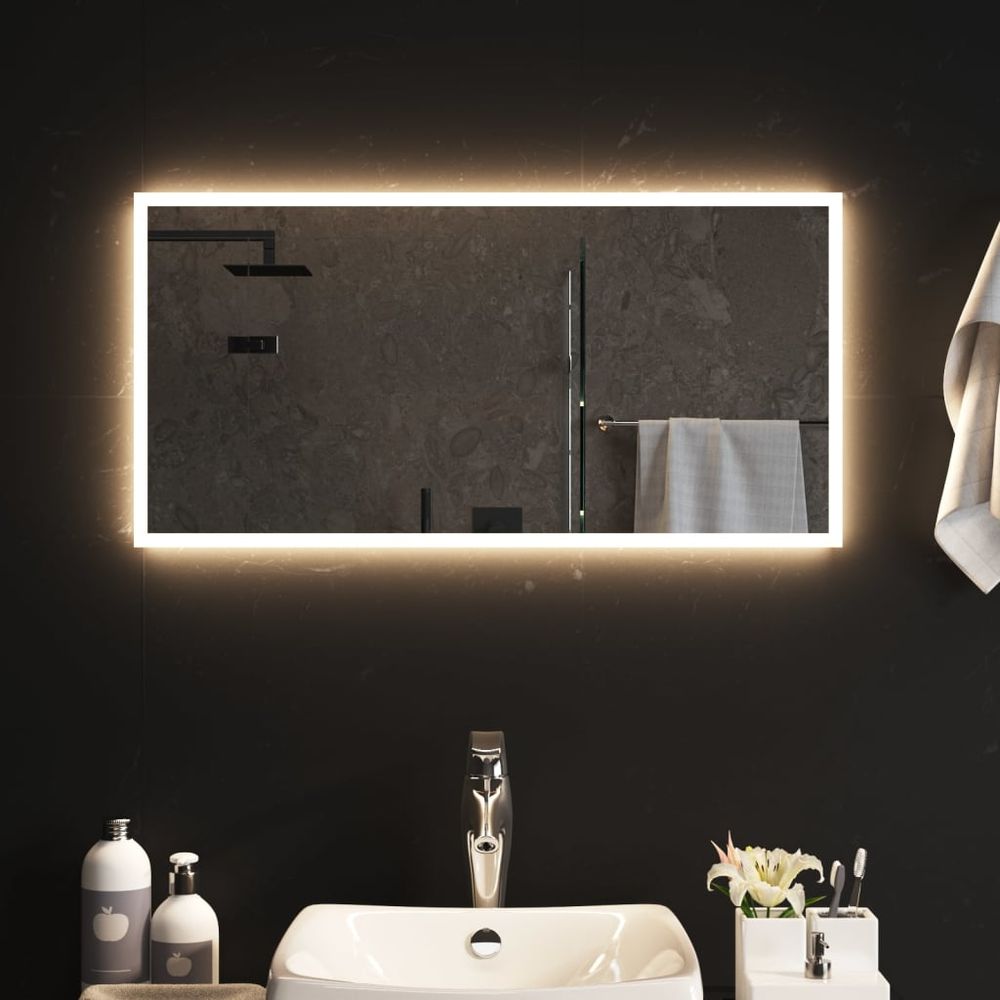 LED Bathroom Mirror 20x40 cm