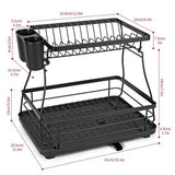 VINSANI BLACK DISH RACK 1010248