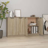 Sideboards 2 pcs White 60x30x70 cm Engineered Wood