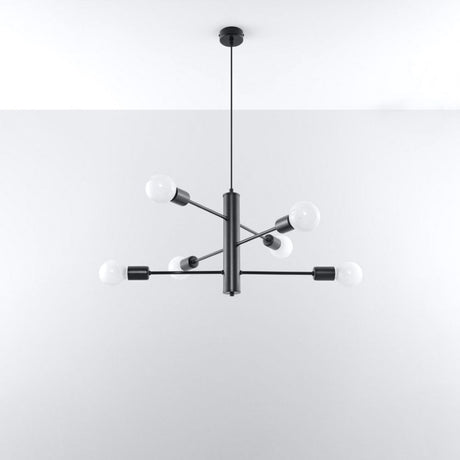 Chandelier steel Duomo loft Design E27