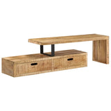 TV Stand Rough Mango Wood