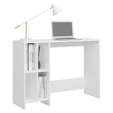 Notebook Desk White 102.5x35x75 cm Engineered Wood