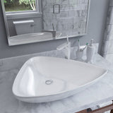 Basin Ceramic White Triangle 645x455x115 mm