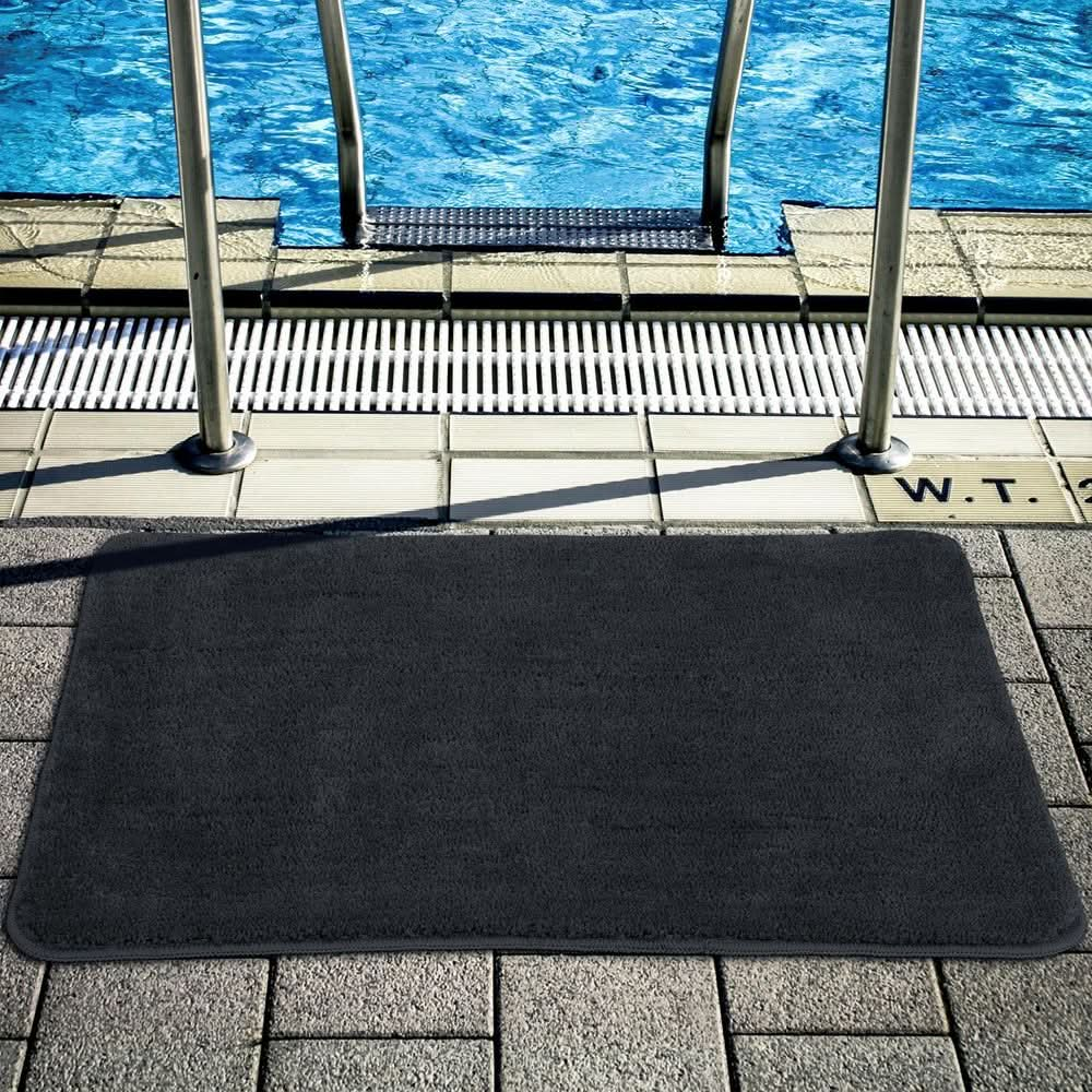 BATH MAT 60X90cm D.GREY 1010166