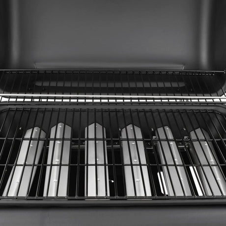 Gas BBQ Grill with 6 Burners Black (FR/BE/IT/UK/NL only)