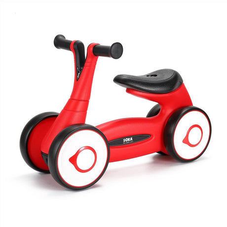 Balance Bike Toddler 4 Wheel Ride-on Bicycle Baby Balance Training Bike Toy