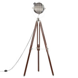 Tripod Floor Lamp Solid Mango Wood 180 cm