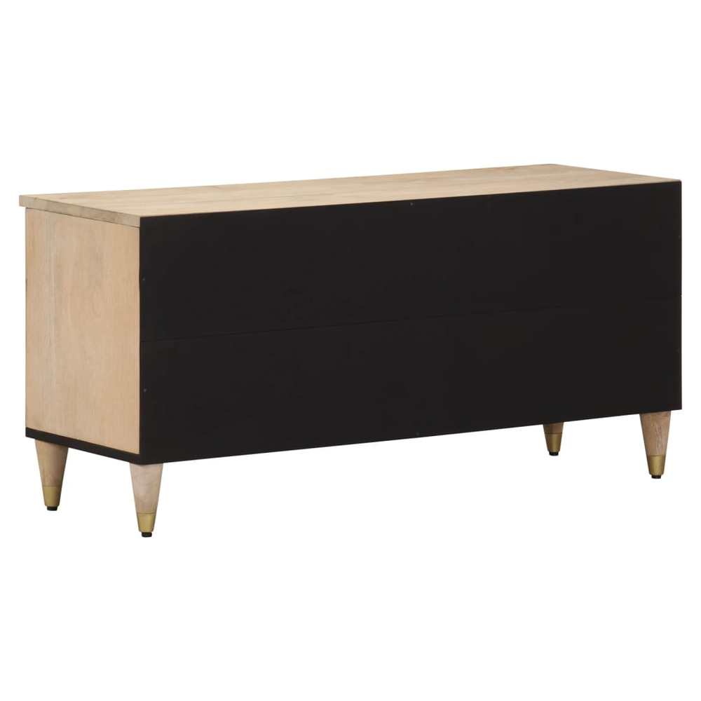 TV Cabinet 100x33x46 cm Solid Wood Mango