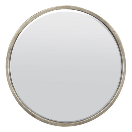 Rowan Elegant Modern Bevelled Round Mirror