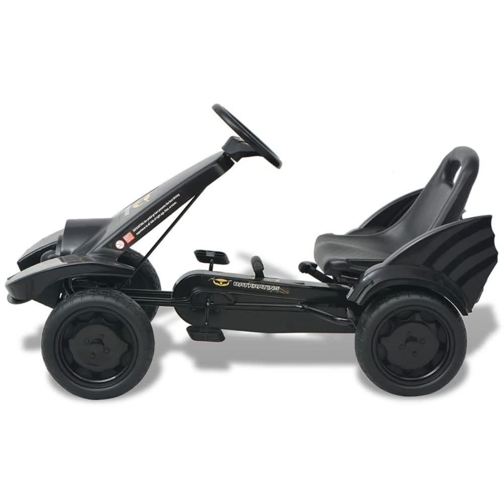 Pedal Go Kart with Adjustable Seat Black