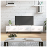 TV Cabinet White 150x36x30 cm Engineered Wood