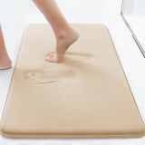 Bathroom Mat Memory Foam Soft Bath Mat Non-slip Absorbent Washable Rug Toilet Floor Carpet Home Bath Soft Comfortable Rug