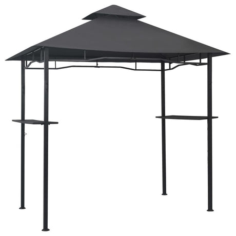 BBQ Gazebo 240x150x255 cm Anthracite Steel