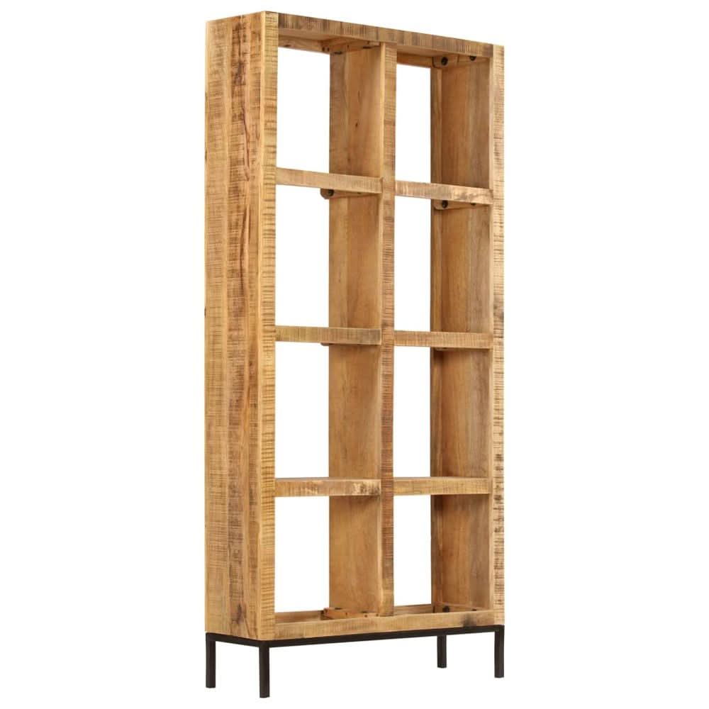 Bookshelf 80x25x175 cm Solid Mango Wood