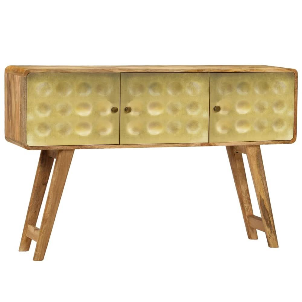 Sideboard Solid Mango Wood 90x30x77 cm