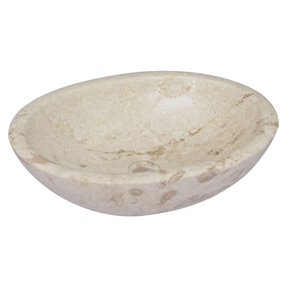 Sink Cream 53x40x15 cm Marble