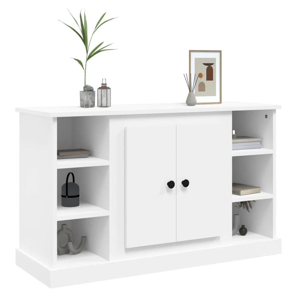 Sideboard White 100x35.5x60 cm Engineered Wood