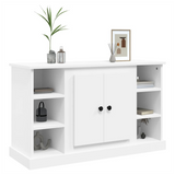 Sideboard White 100x35.5x60 cm Engineered Wood