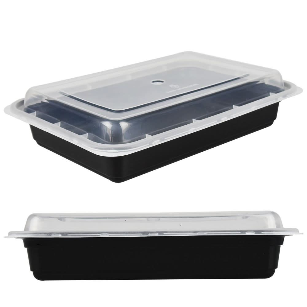 1x Meal Prep Container No-Partition 10PK