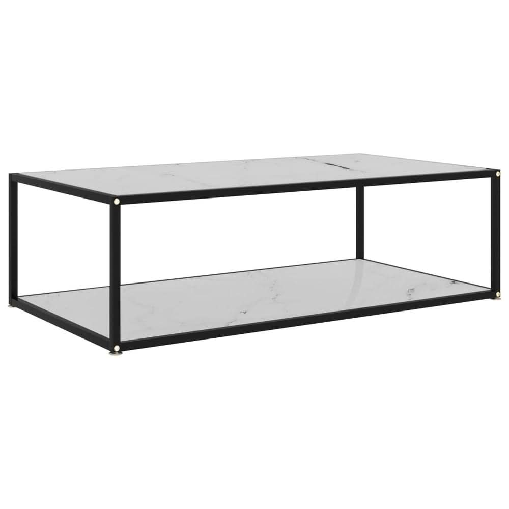 Coffee Table Transparent 60x60x35 cm Tempered Glass