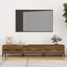 TV Cabinet Smoked Oak 150x34,5x30 cm Engineered Wood