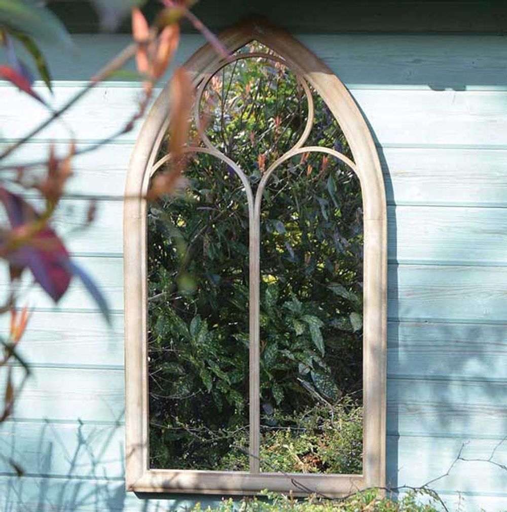 Somerley Chapel Arch Garden Mirror