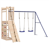 Outdoor Playset Solid Wood Pine