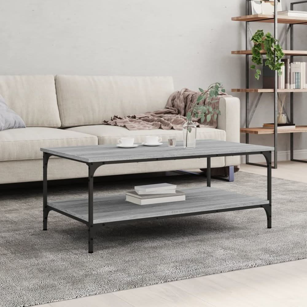 Coffee Table Grey Sonoma 100x55x40 cm Engineered Wood