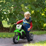 Honda CRF450RL Licensed 6V Kids Electric Motorbike with Horn - Green