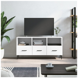 TV Cabinet White 102x36x50 cm Engineered Wood