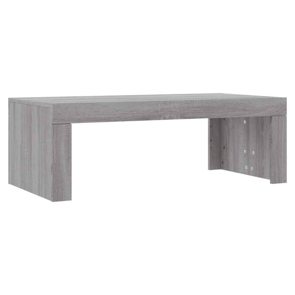 Coffee Table Grey Sonoma 102x50x36 cm Engineered Wood