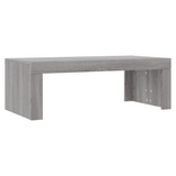 Coffee Table Grey Sonoma 102x50x36 cm Engineered Wood