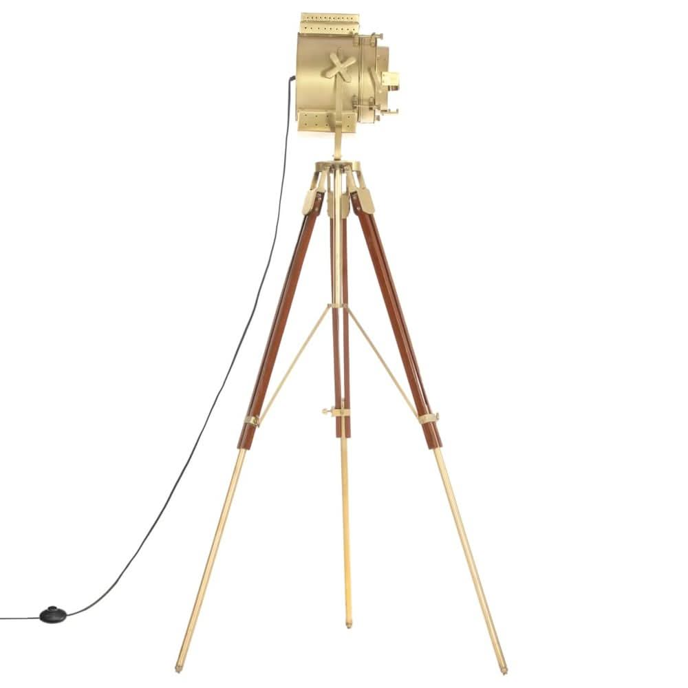 Tripod Floor Lamp Solid Mango Wood 193 cm