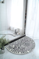 Non-Slip Bath Mat Absorbent Carpets INS Style Doormat  Entrance Mats Balcony Porch Area Rugs Living Room Bathroom Alfombra