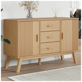 Sideboard OLDEN Brown 114x43x73.5cm Solid Wood Pine