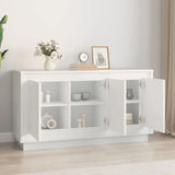 Sideboard White 102x35x55 cm Engineered Wood