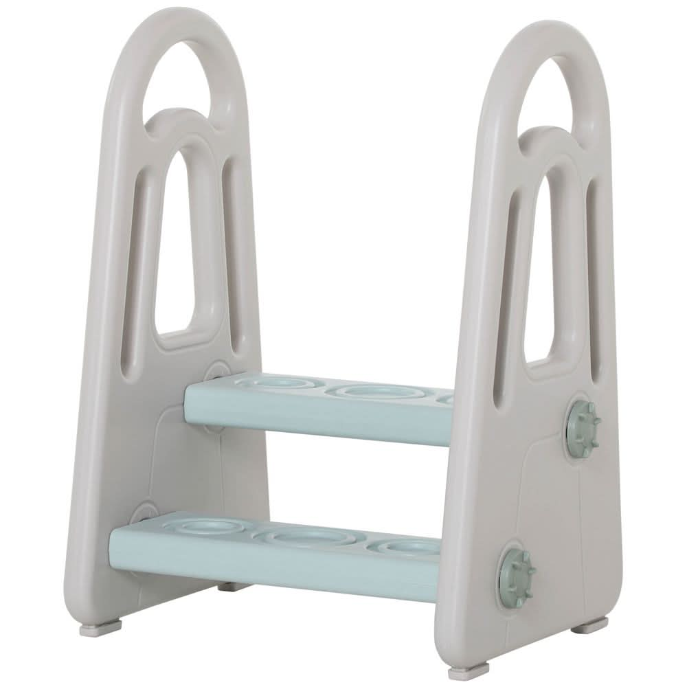 Two-Step Stool for Kids Toddlers with Handle for Toilet Potty Training