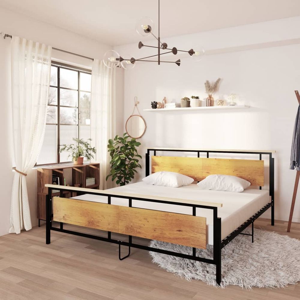 Bed Frame Metal 120x200 cm