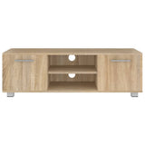 TV Cabinet Sonoma Oak 110x40x35 cm Engineered Wood