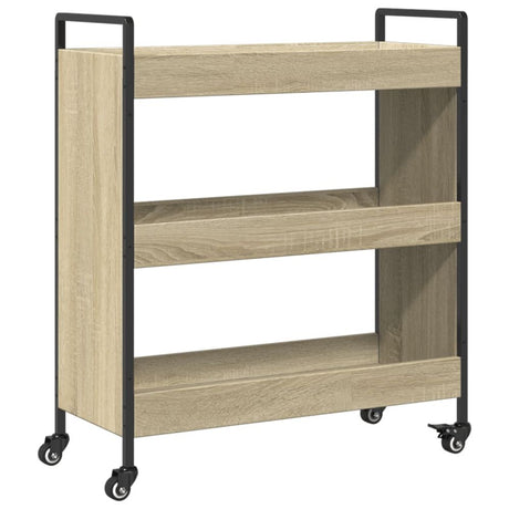 Kitchen Trolley Sonoma Oak 70x30x82 cm Engineered Wood