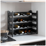 Wine Rack for 24 Bottles PP Stackable