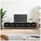 TV Cabinet Black 150x36x30 cm Engineered Wood