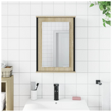 Bathroom Mirror Cabinet Sonoma Oak 42x12x60 cm Engineered Wood