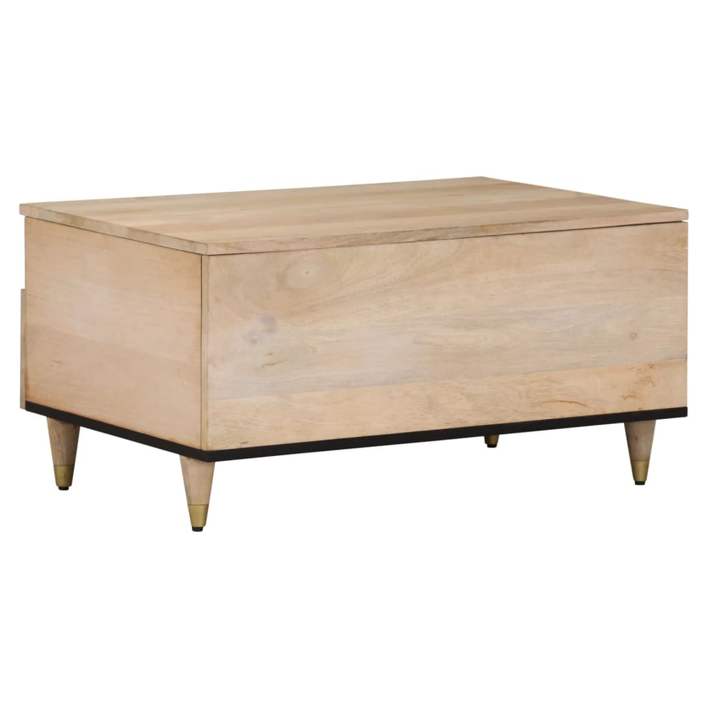 Coffee Table 80x54x40 cm Solid Wood Mango