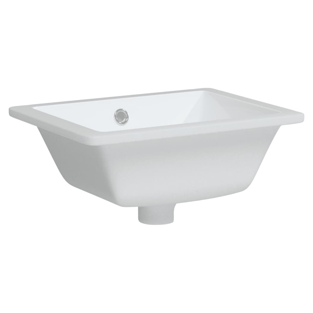 Bathroom Sink White 39x30x18.5 cm Rectangular Ceramic